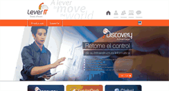 Desktop Screenshot of leverit.com